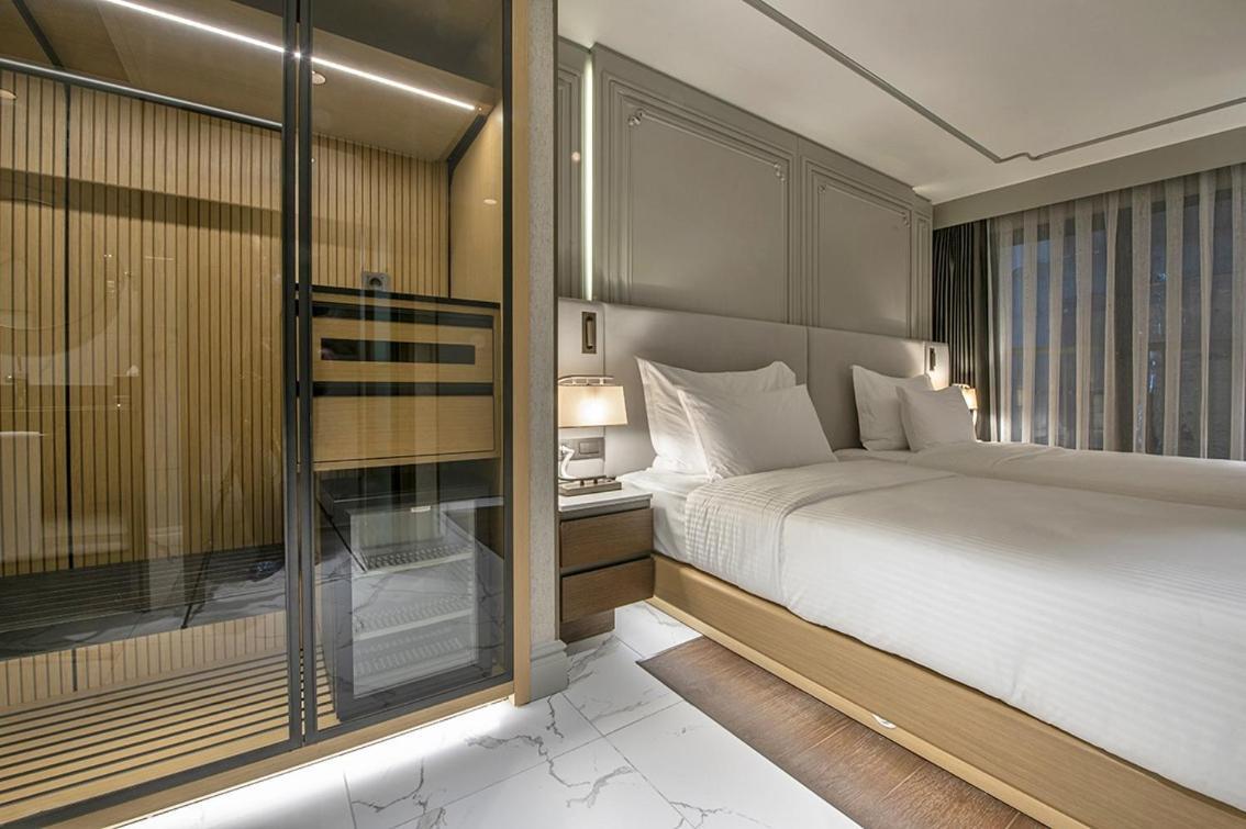 איסטמבול Stayso The House Hotel מראה חיצוני תמונה A bedroom at the hotel